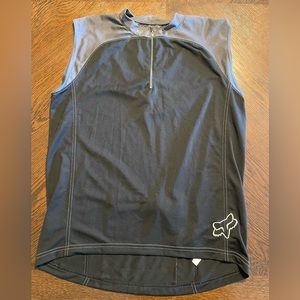 Fox Racing Sleeveless Cycling Jersey Rear Pocket L